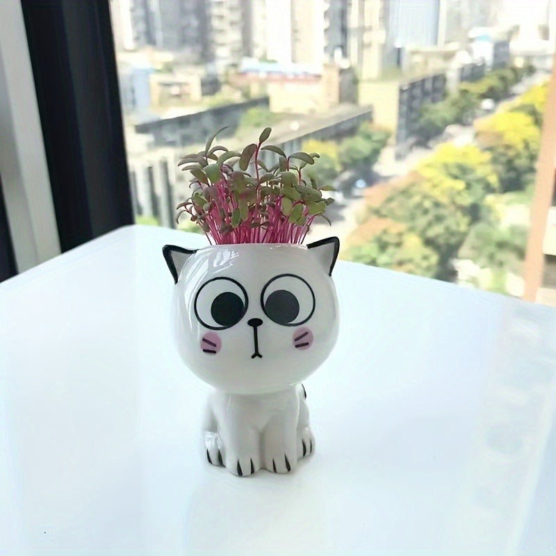 Mimos De Vasos Decoração cerâmica  Gatinhos