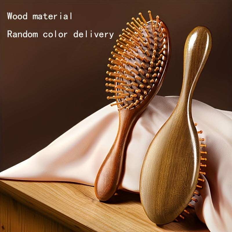 Escova Ecofofo Massager de Couro – 104 Dentes Naturais Anti-Static