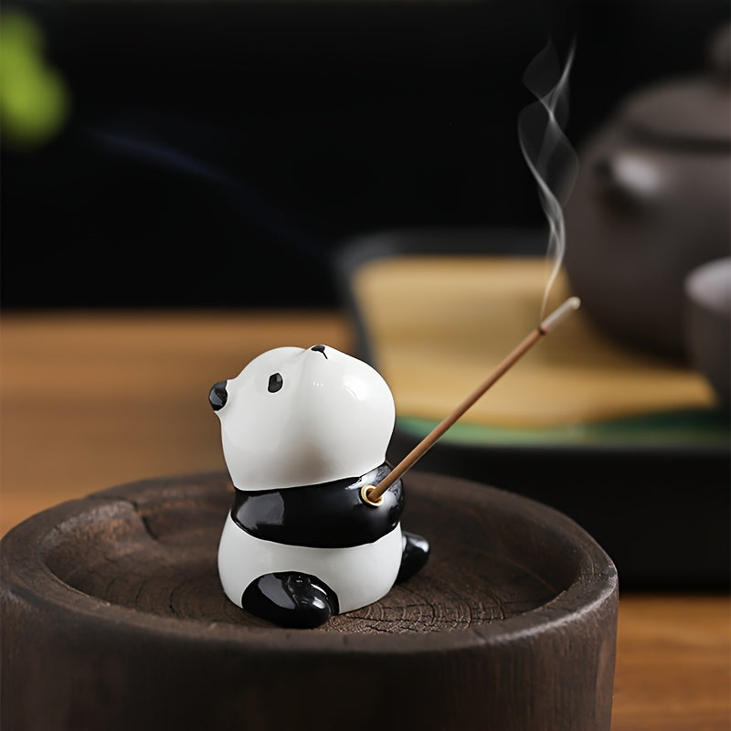 Panda Adorável Para Porta-Incenso - Aroma e Decoração cerâmica