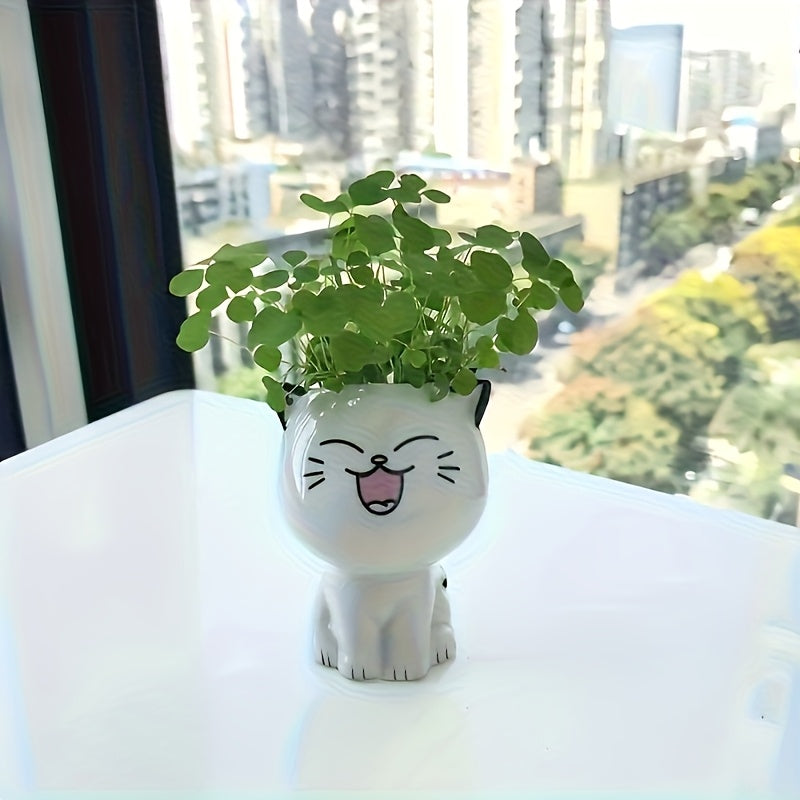 Mimos De Vasos Decoração cerâmica  Gatinhos