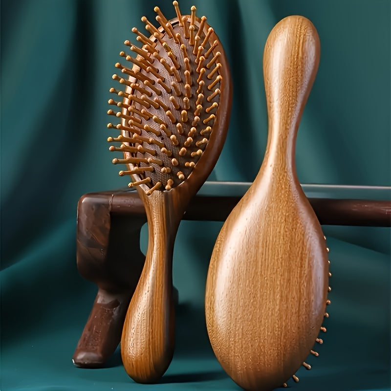 Escova Ecofofo Massager de Couro – 104 Dentes Naturais Anti-Static