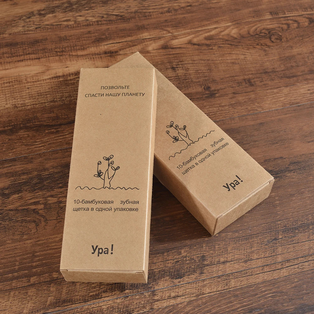 Compre 5 e Leve 10 Escova de Dente Bambu Sustentável
