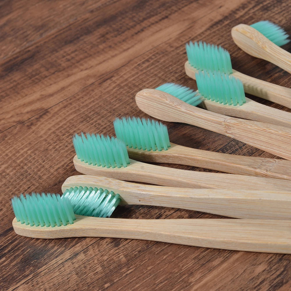 Compre 5 e Leve 10 Escova de Dente Bambu Sustentável