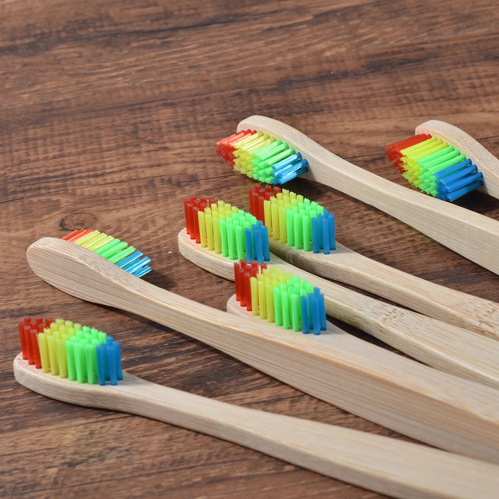 Compre 5 e Leve 10 Escova de Dente Bambu Sustentável