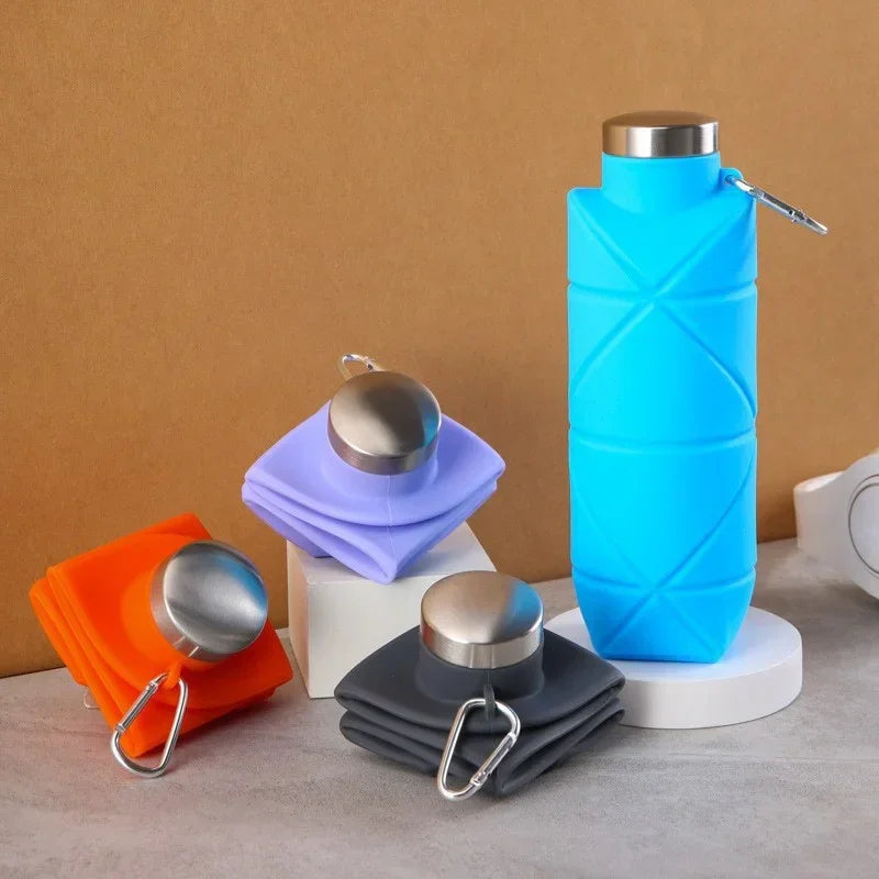 Garrafa Silicone Flexível 700ml