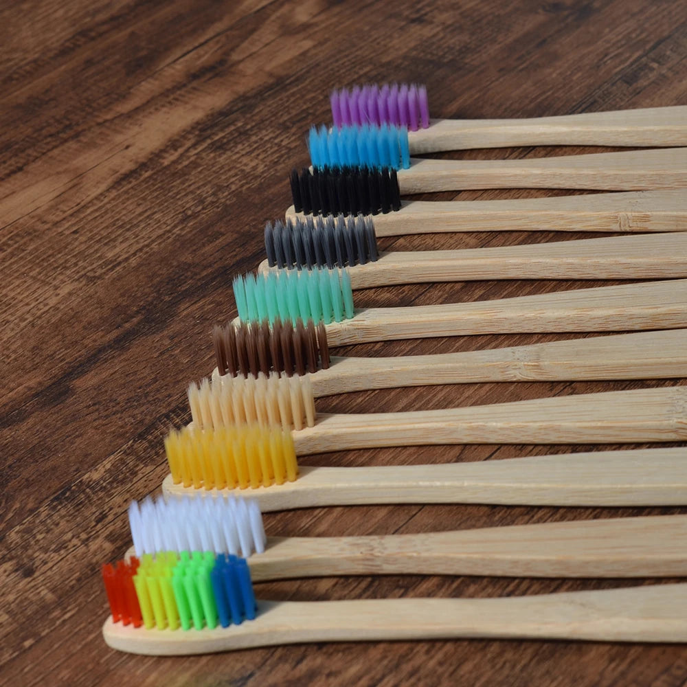 Compre 5 e Leve 10 Escova de Dente Bambu Sustentável