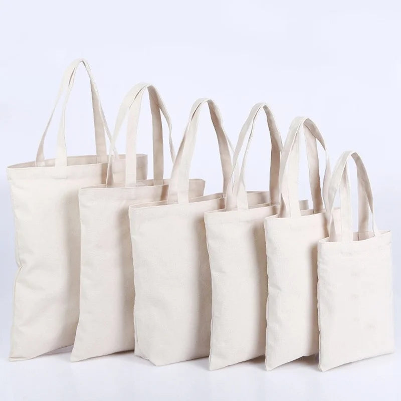 Kit  Ecobags 100% Natural  De Algodão Para Viagens e Compras