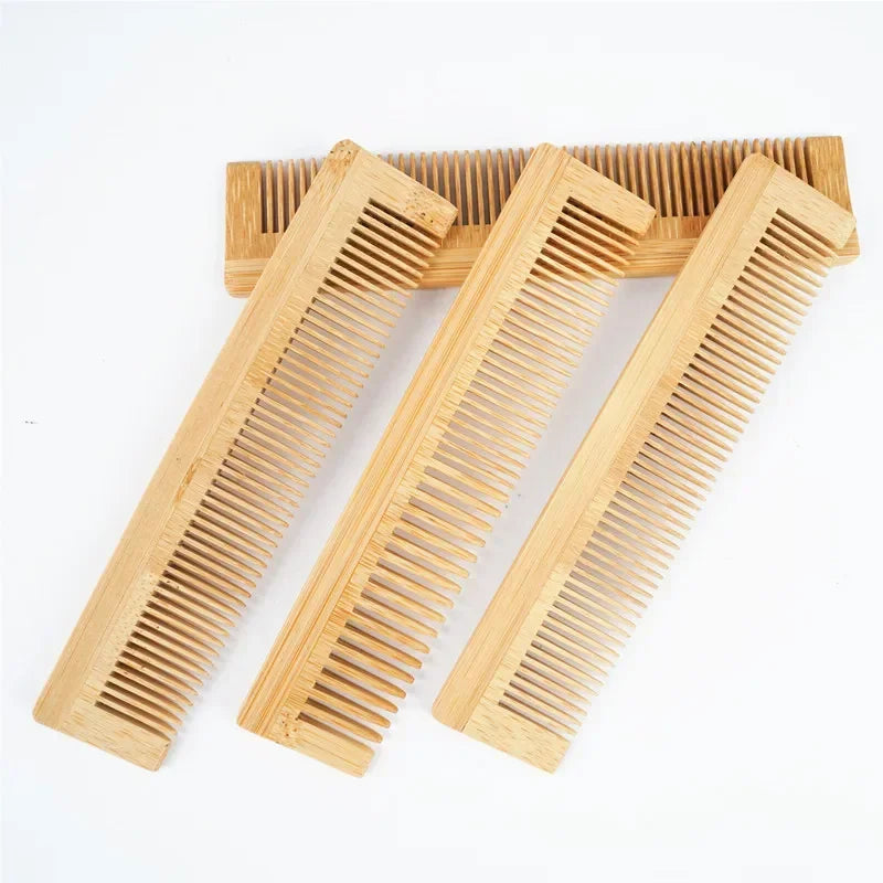 Pente 100% Biodegradável De Bambu Natural Antiestático