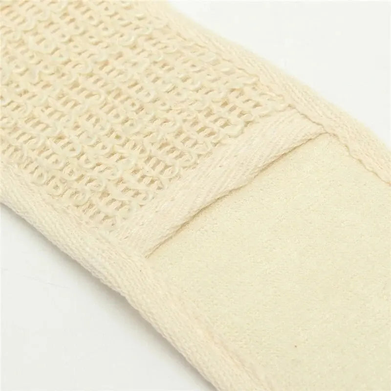 Bucha Esfoliante De Banho 100% Biodegradável de Sisal e Algodão com Alça