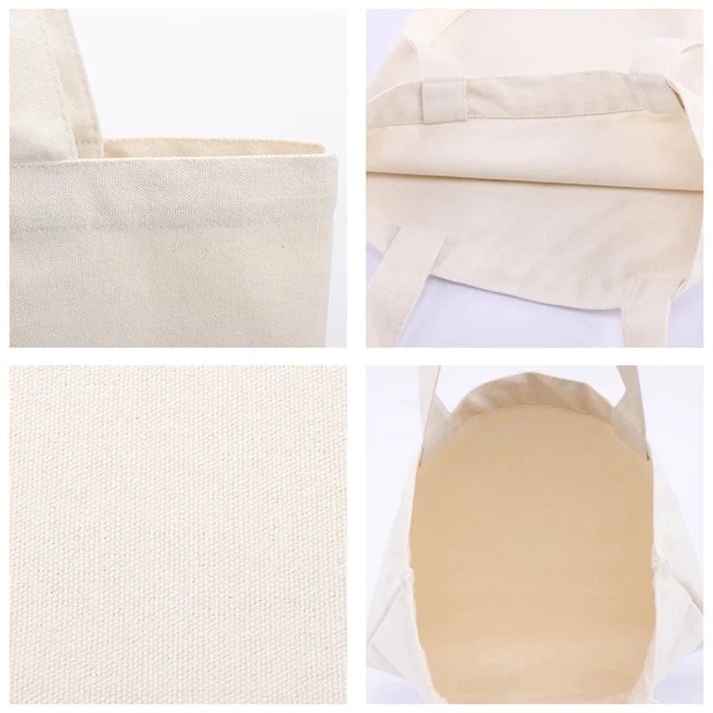 Kit  Ecobags 100% Natural  De Algodão Para Viagens e Compras