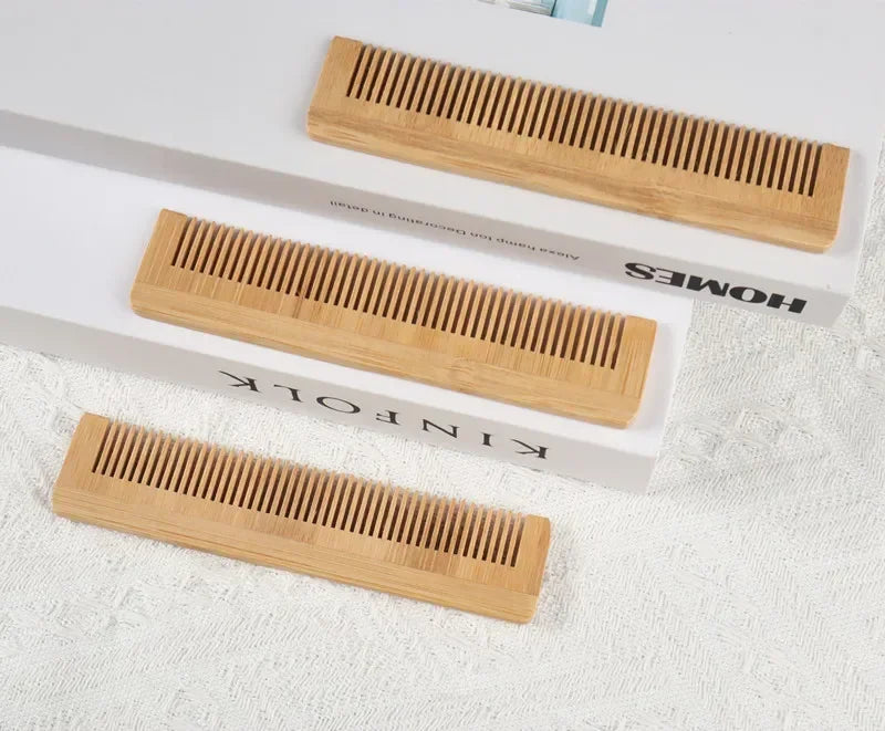 Pente 100% Biodegradável De Bambu Natural Antiestático