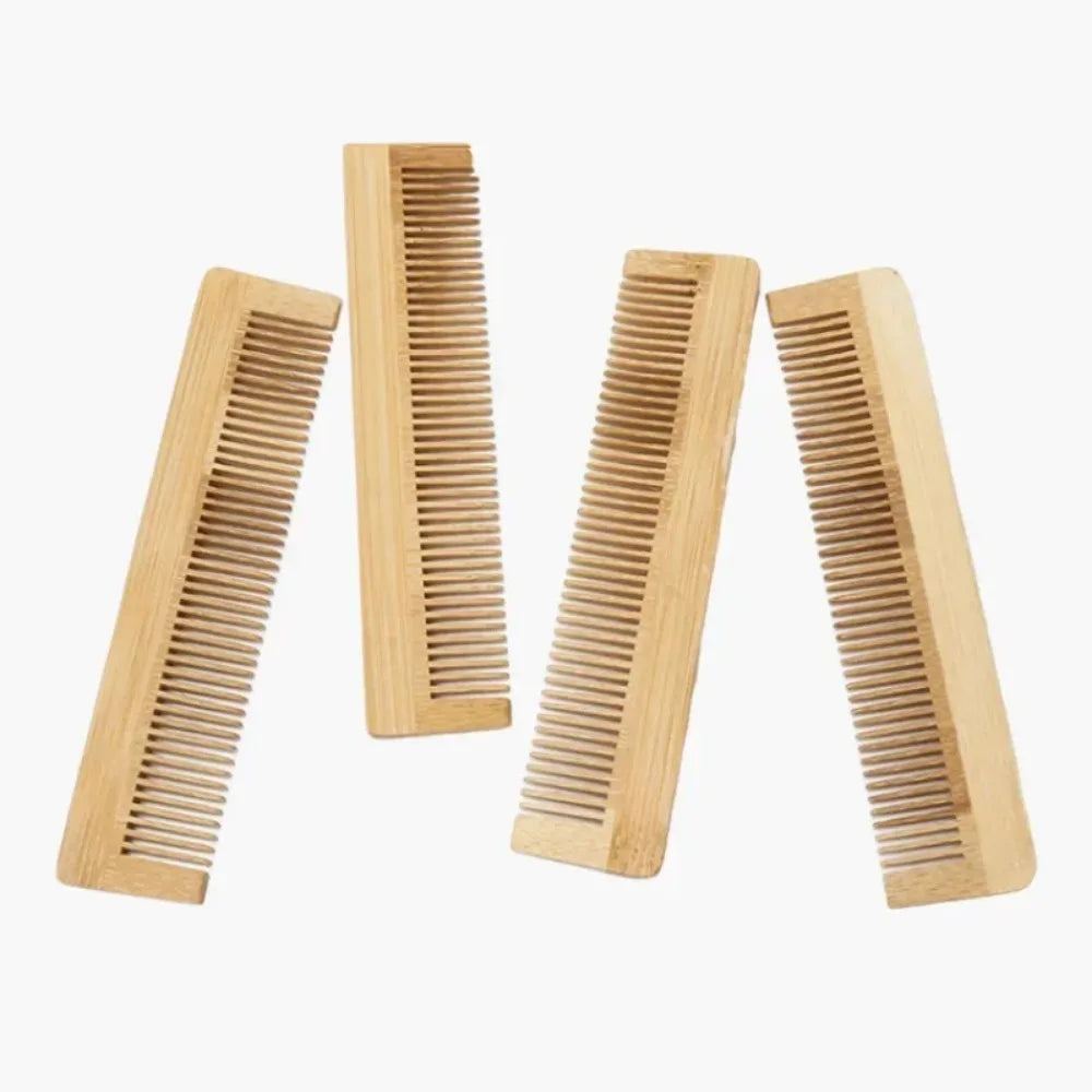 Pente 100% Biodegradável De Bambu Natural Antiestático