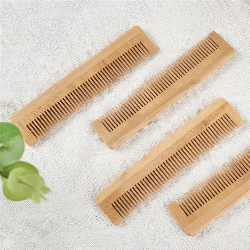 Pente 100% Biodegradável De Bambu Natural Antiestático