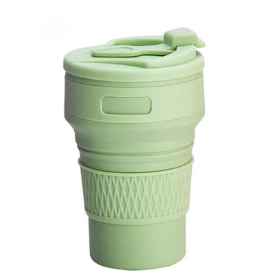 Copo Dobrável Wise de Silicone Portátil 350ml Sustentável