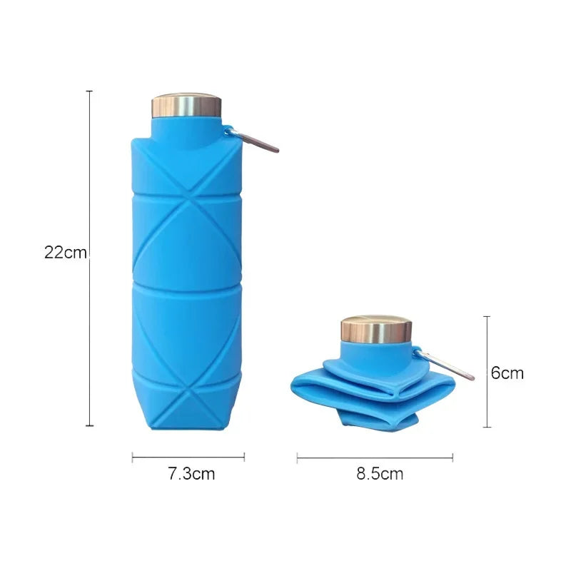Garrafa Silicone Flexível 700ml