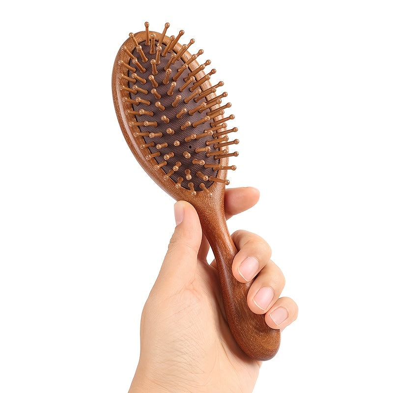 Escova Ecofofo Massager de Couro – 104 Dentes Naturais Anti-Static