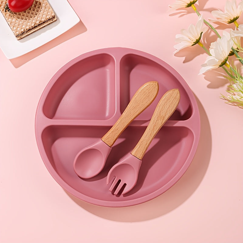 Prato e Talheres Para Alimentação do Seu bebê