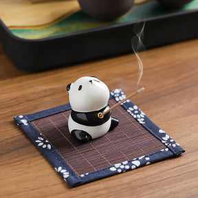 Panda Adorável Para Porta-Incenso - Aroma e Decoração cerâmica