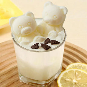 Bandeja Molde de silicone Cubos de Gelo Urso