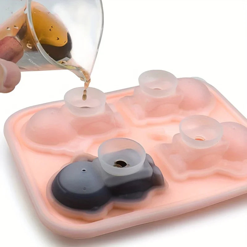 Molde Silicone Cubinhos de Gelo Astronauta Compre 1 e Leve 2