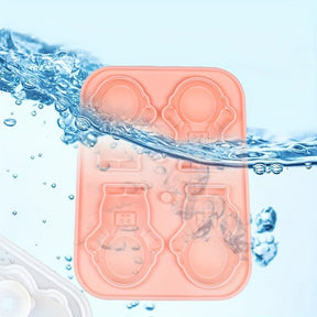 Molde Silicone Cubinhos de Gelo Astronauta Compre 1 e Leve 2