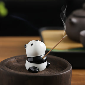 Panda Adorável Para Porta-Incenso - Aroma e Decoração cerâmica