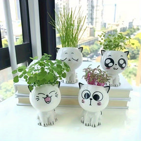 Mimos De Vasos Decoração cerâmica  Gatinhos