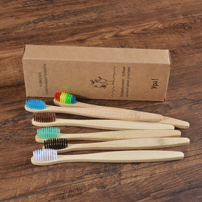 Compre 5 e Leve 10 Escova de Dente Bambu Sustentável