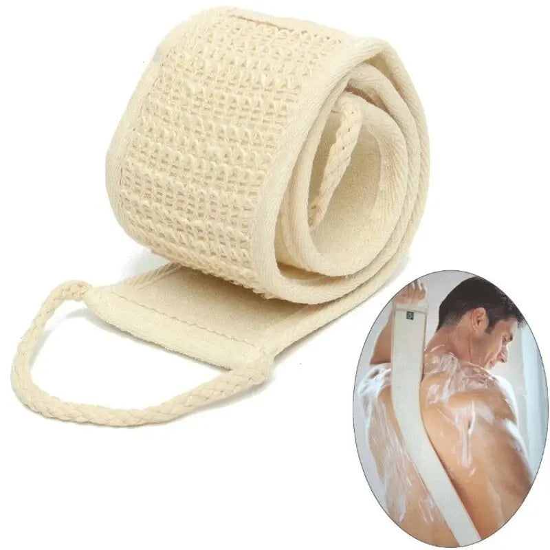Bucha Esfoliante De Banho 100% Biodegradável de Sisal e Algodão com Alça