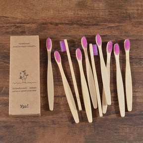 Compre 5 e Leve 10 Escova de Dente Bambu Sustentável