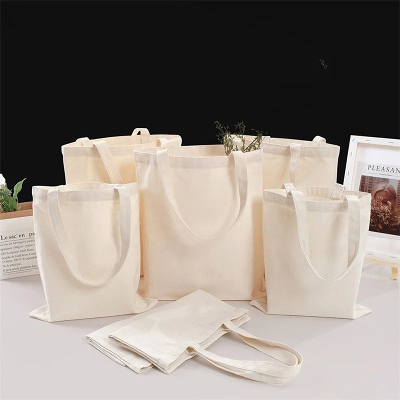 Kit  Ecobags 100% Natural  De Algodão Para Viagens e Compras