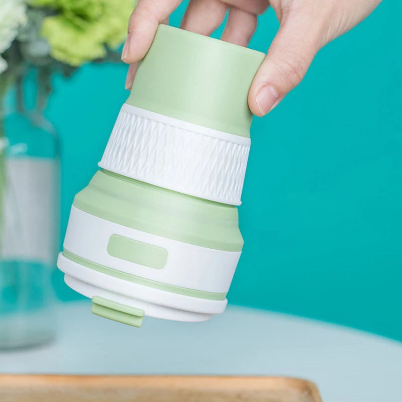 Copo Dobrável Wise de Silicone Portátil 350ml Sustentável