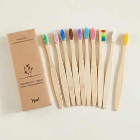 Compre 5 e Leve 10 Escova de Dente Bambu Sustentável