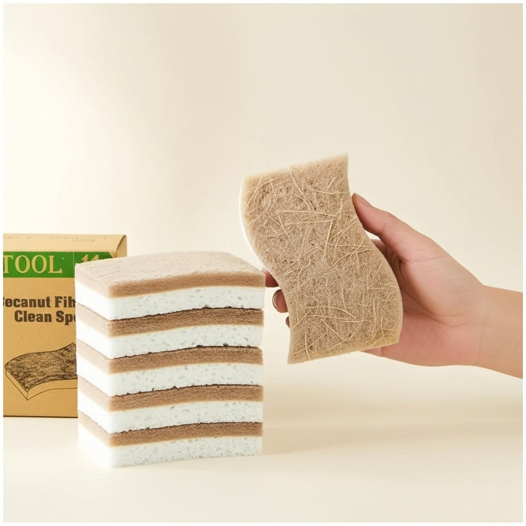 Esponja de Louça Ecológica Biodegradável Premium EcoFofo